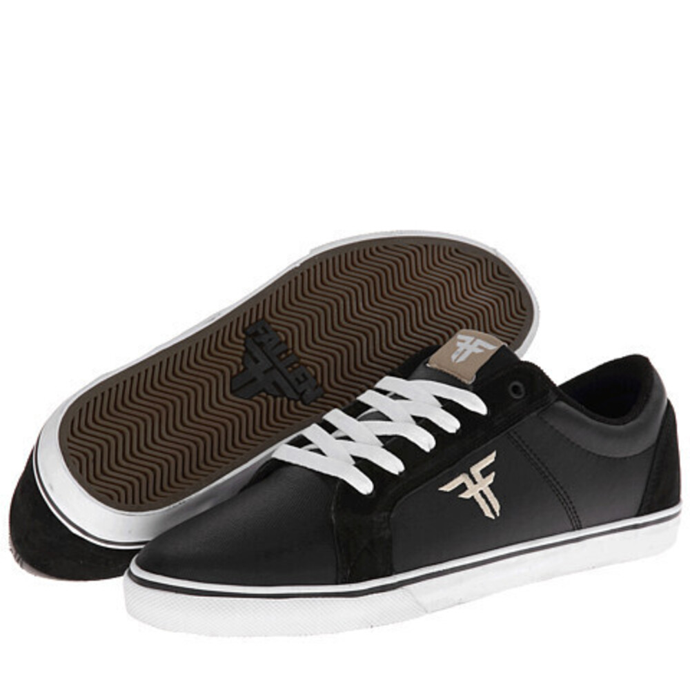 Fallen Griffin Skate Shoe,Black/Khaki,9 M US